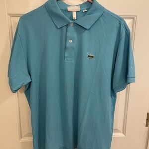 Men’s Lacoste Polo Baby Blue FR 6 US XL